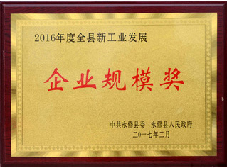 企業(yè)規(guī)模獎(jiǎng)
