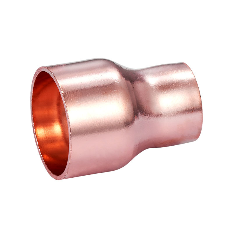 Purple copper straight through different diameter