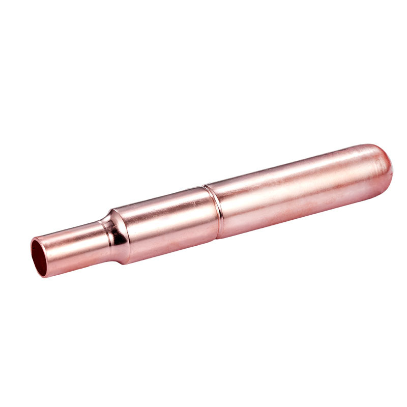 Long purple copper water hammer