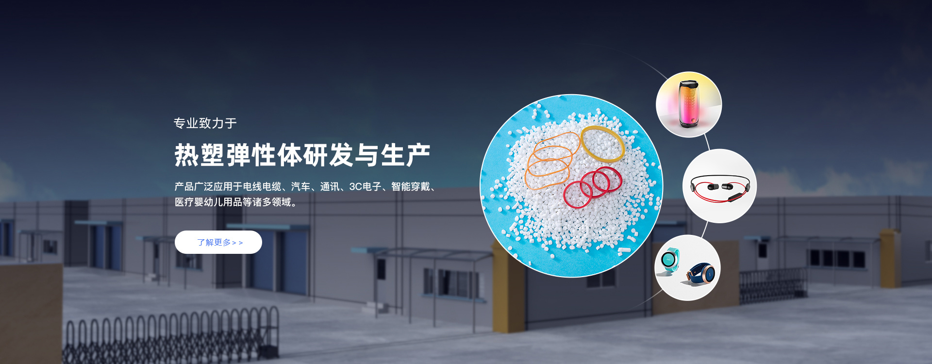 热塑弹性体研发与生产