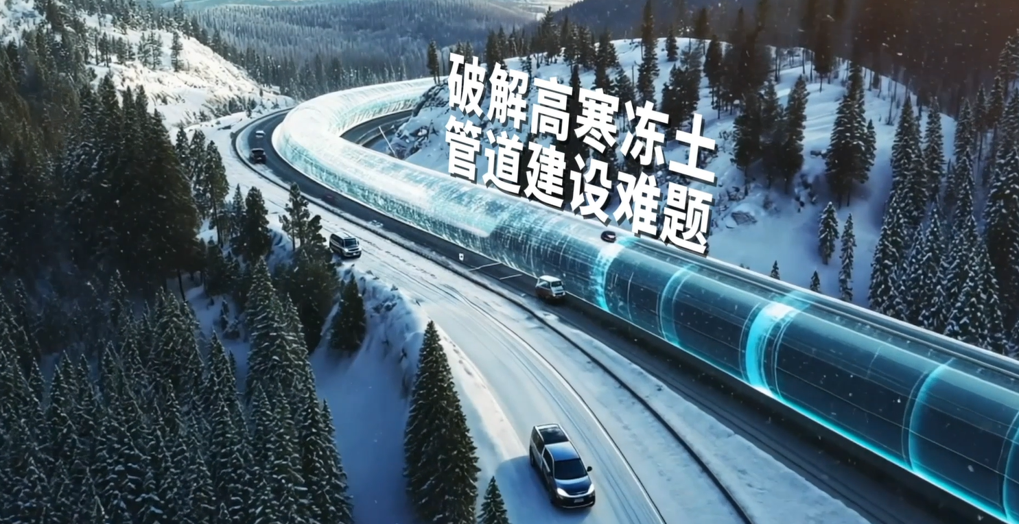 AIGC創(chuàng)意視頻《AIGCX中俄東線》
