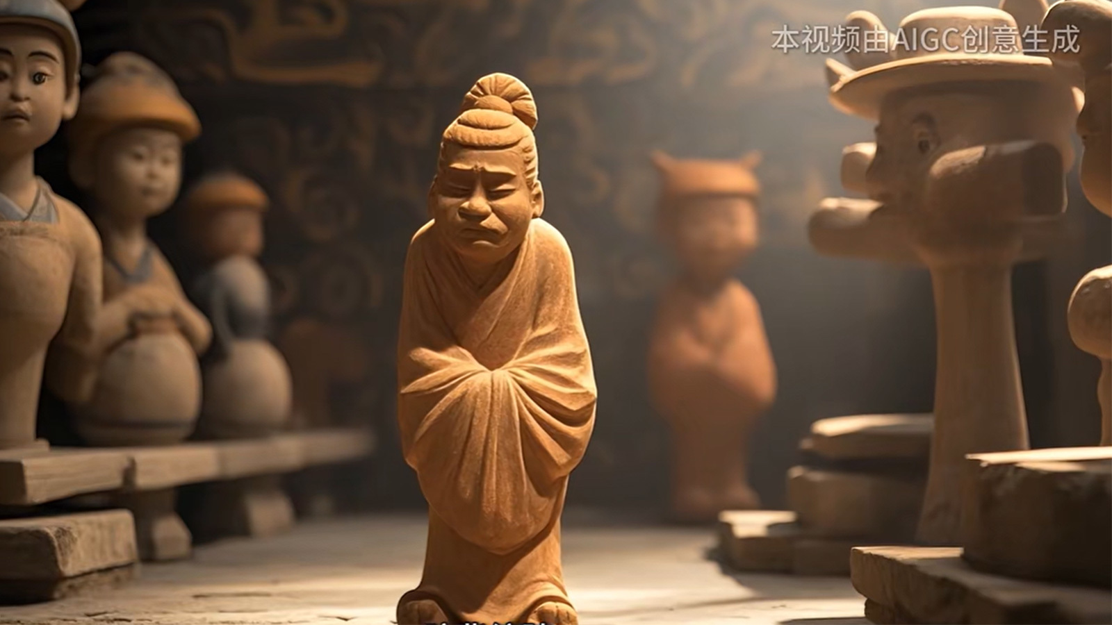 陜西歷史博物館AIGC創(chuàng)意視頻《這就是大唐范兒》