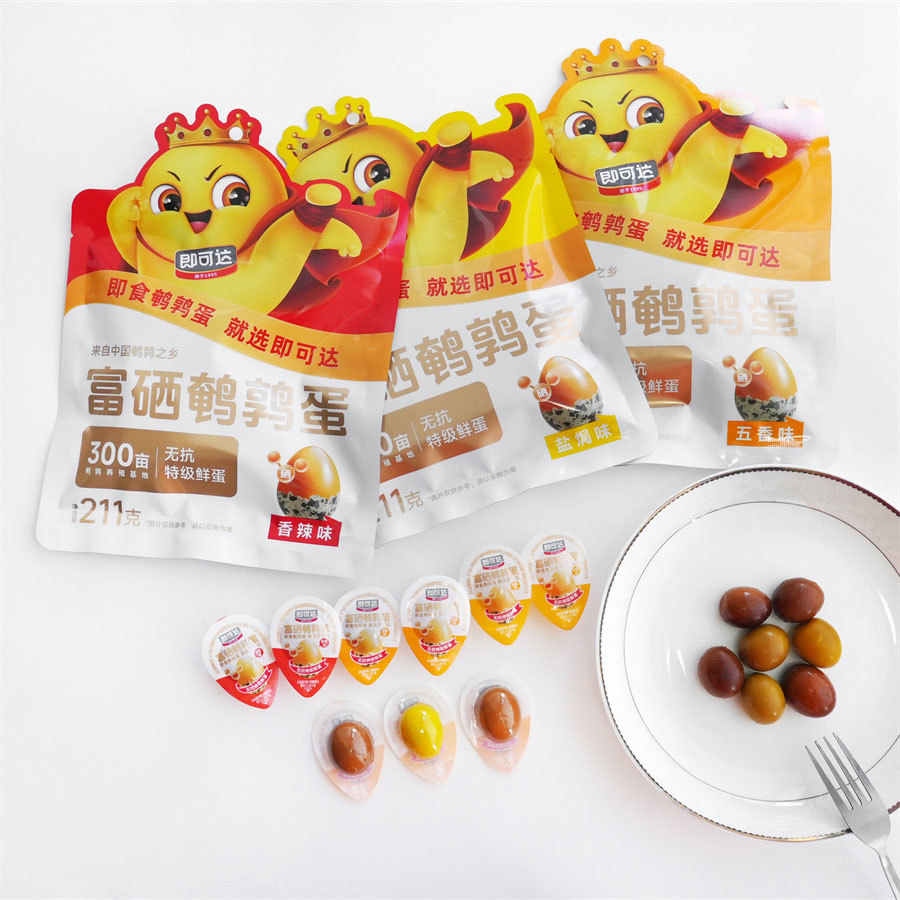 211g selenium-enriched antibiotic-free quail eggs