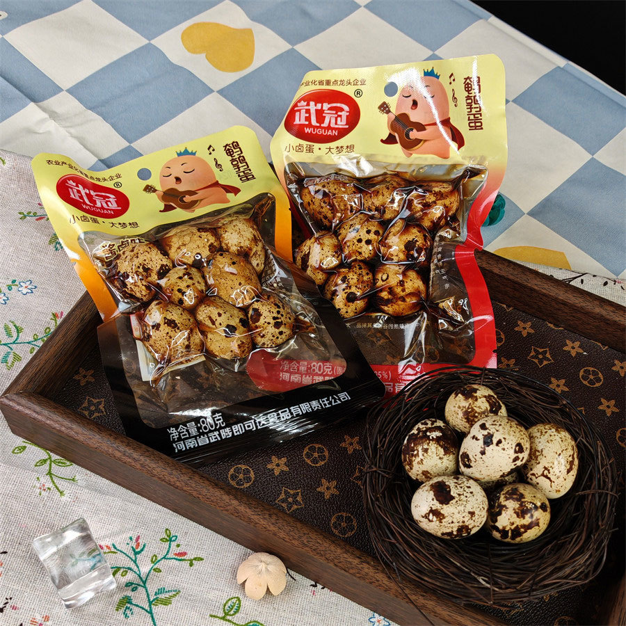 80g quail eggs in shell
