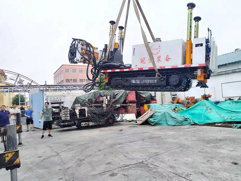 平煤集團平禹煤電鉆機交付 平煤集團平禹煤電鉆機交付