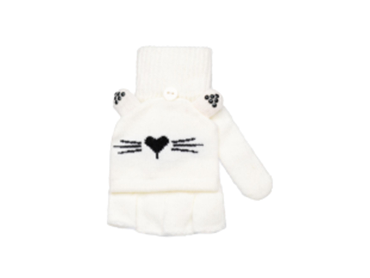 Convertible fingerless gloves(Children FLK-07)