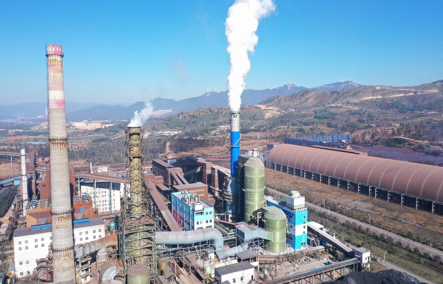 Wugang Group Kun Steel New Area 300㎡ sintering machine flue gas desulfurization and denitrification technical transformation project