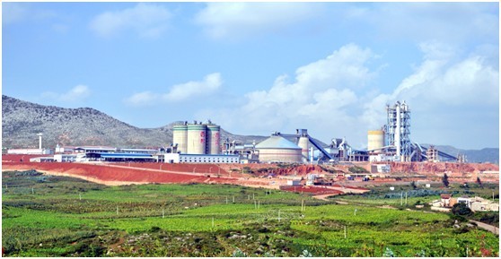 Yunnan Kun Steel Jia Hua Cement Building Materials Co., Ltd., Qujing Shizong 4000t/d cement production line installation project won the Installation Star Award