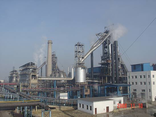 Hengyang Iron and Steel Co., Ltd. Yunnan Kun Steel Honghe Iron and Steel Co., Ltd. Phase II 90m2 sintering system and supporting installation project