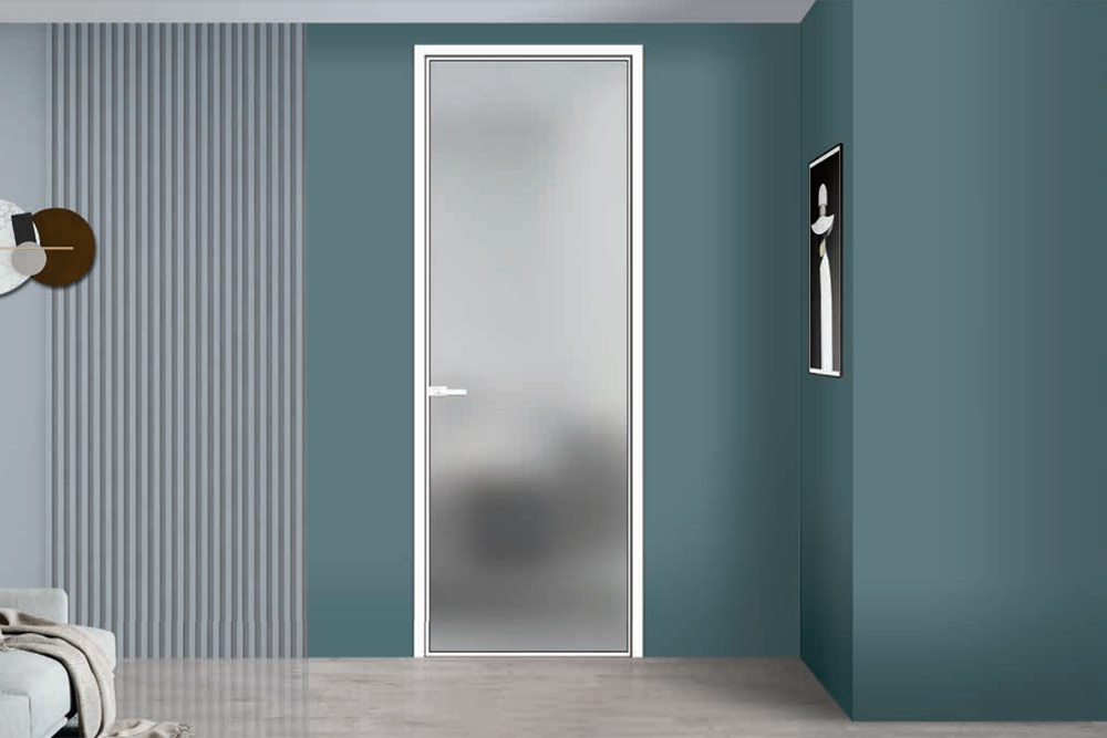Glass Door  K-8904 Treading on White