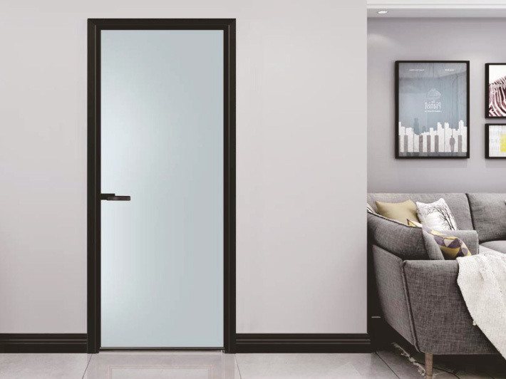 What are the types of glass doors