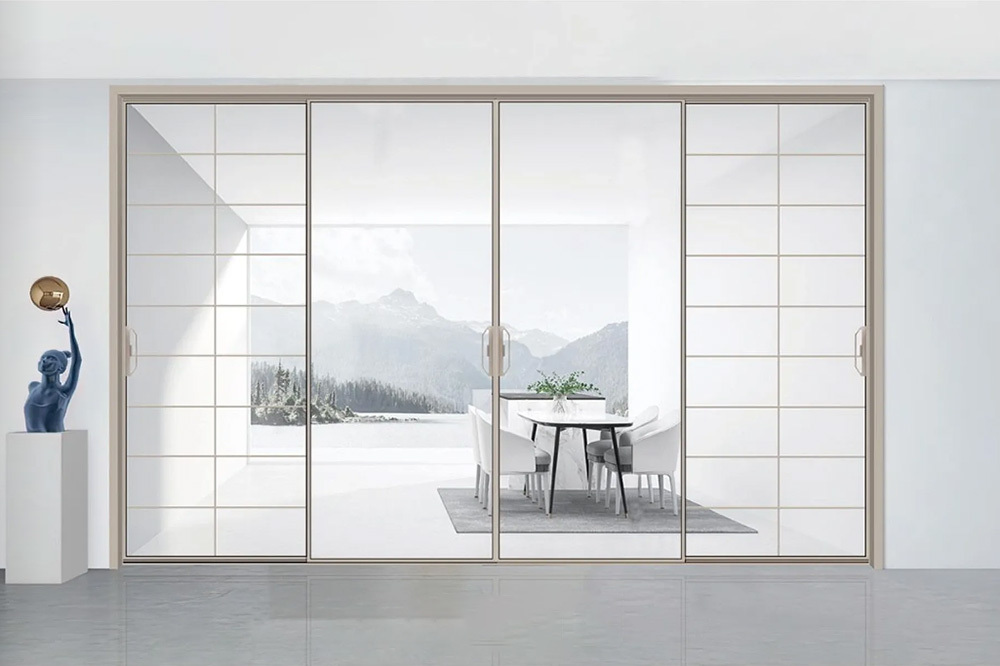Sliding Door R-0601 Cream Grey