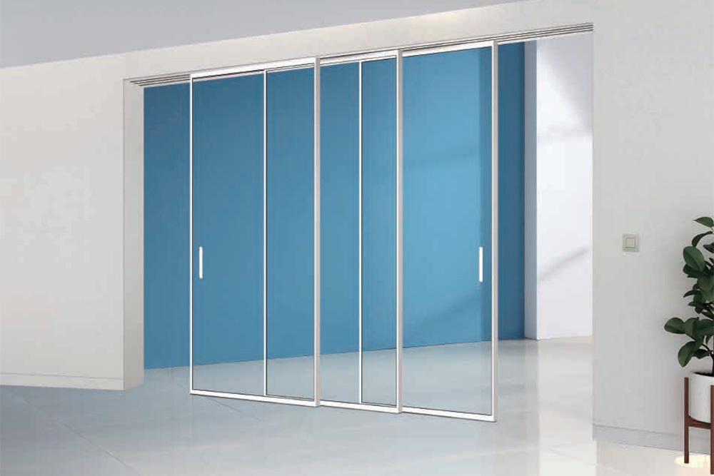 Sliding Door M-7903 Treading on White
