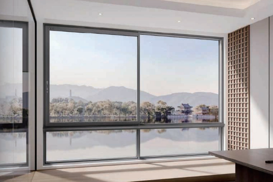 Six track landscape window