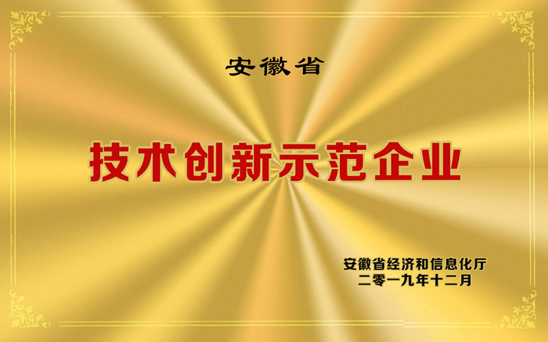 技術(shù)創(chuàng)新示范企業(yè)