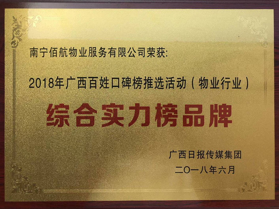 綜合實(shí)力榜品牌獎(jiǎng) 綜合實(shí)力榜品牌獎(jiǎng)