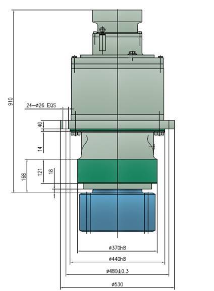 株齒ZFB80B工程機(jī)械回轉(zhuǎn)減速機(jī)