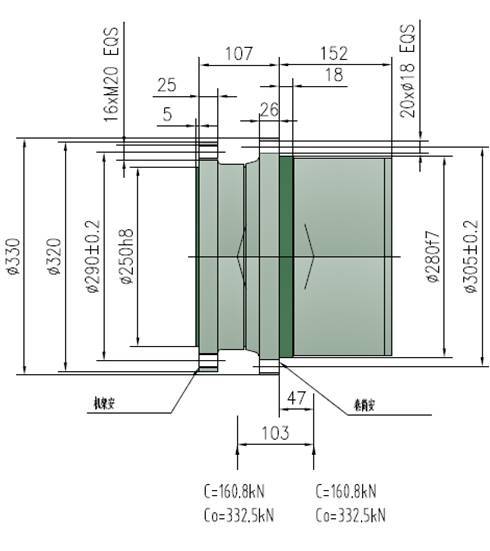 株齒ZFT20W工程機(jī)械卷揚(yáng)減速機(jī)