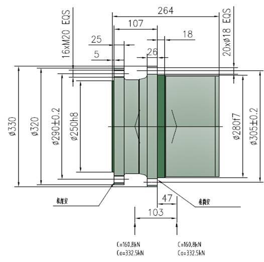 株齒ZFT13W工程機(jī)械卷揚(yáng)減速機(jī)