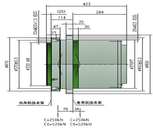 株齒ZFT60W工程機(jī)械卷揚(yáng)減速機(jī)