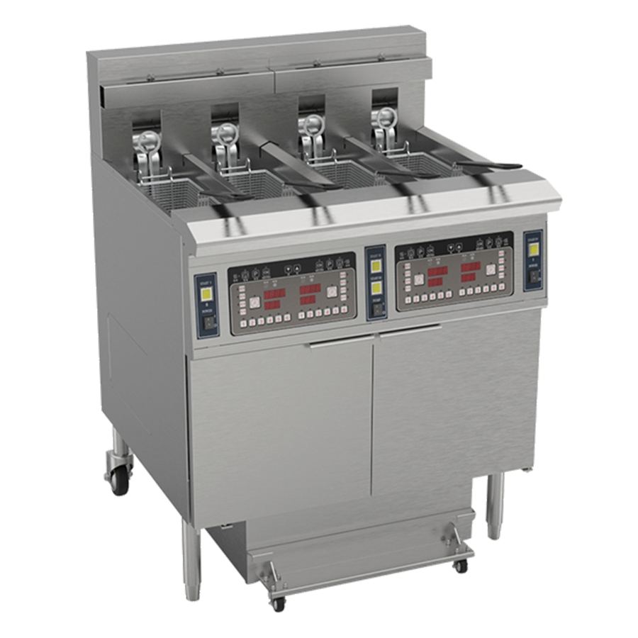 Four-cylinder microcomputer electric fryer OFE-413