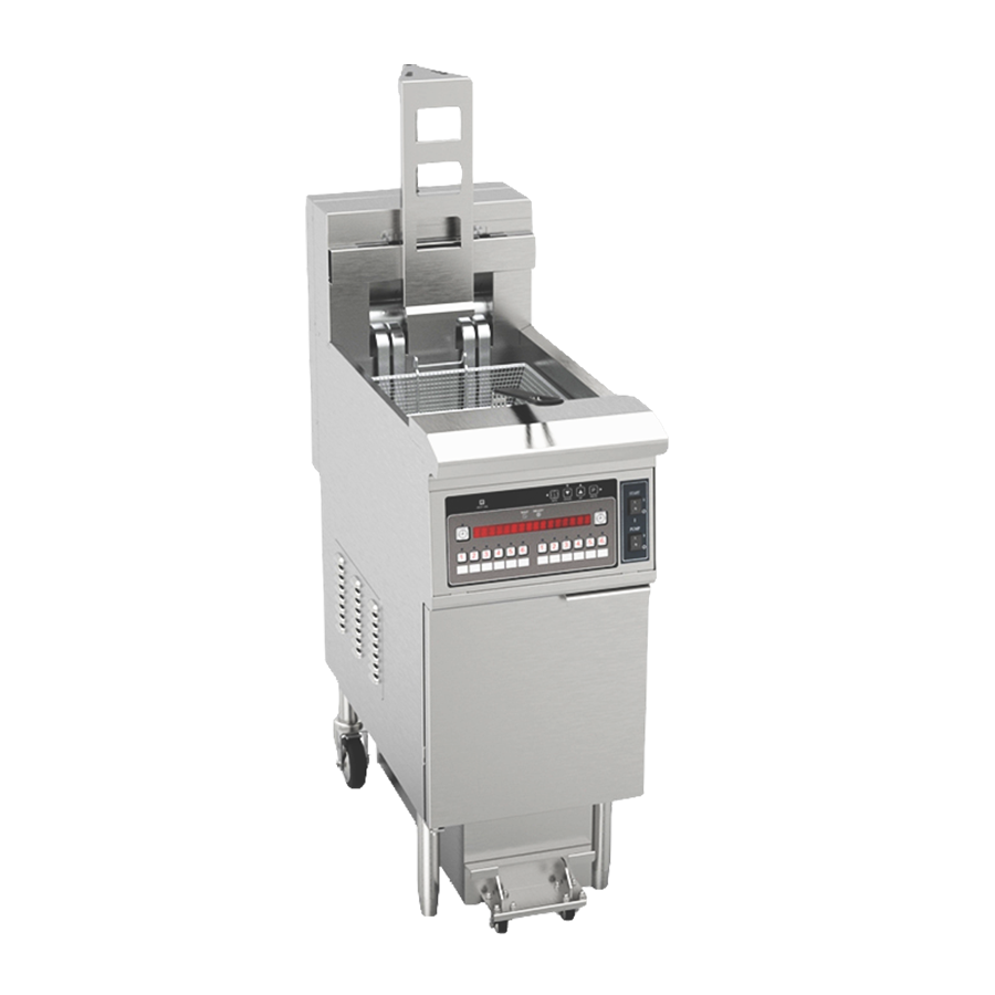 Automatic lifting single-cylinder microcomputer fryer OFE-H126