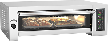 Two-pan gas oven on the first floor