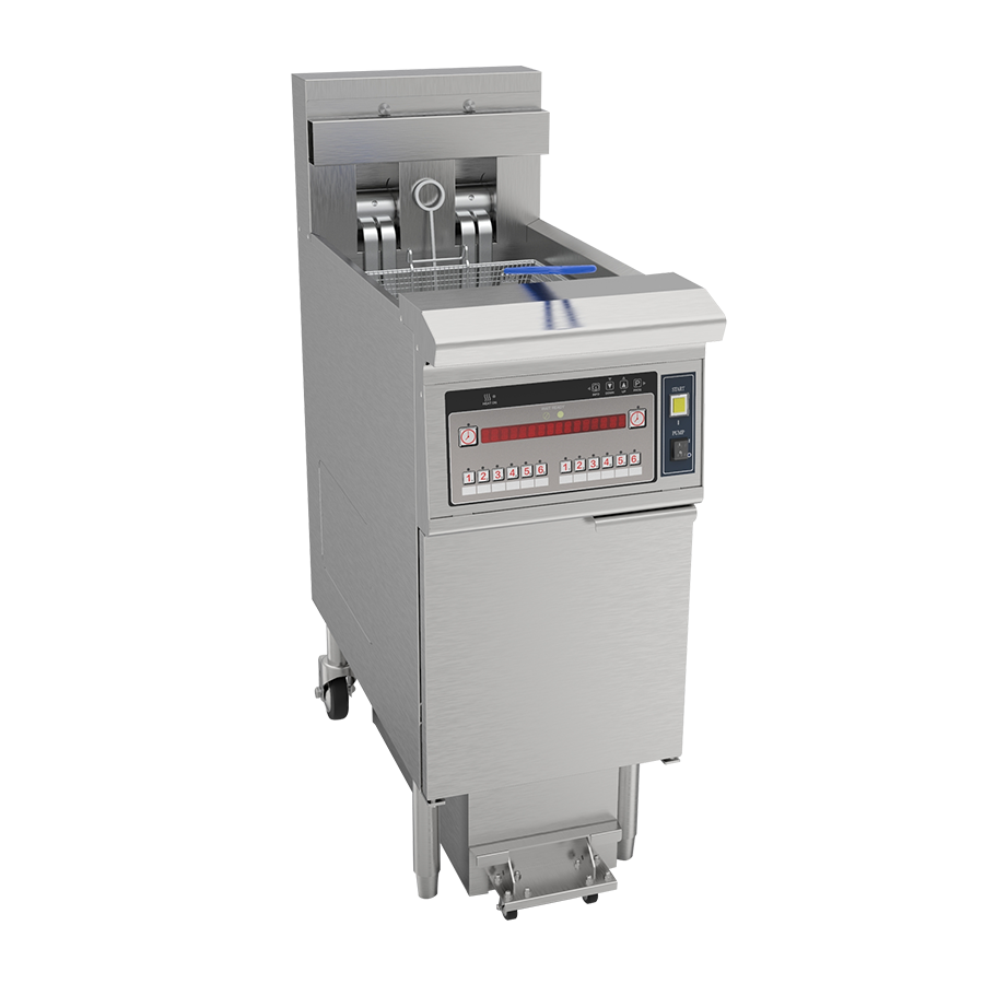 Single-cylinder microcomputer fryer OFE-126