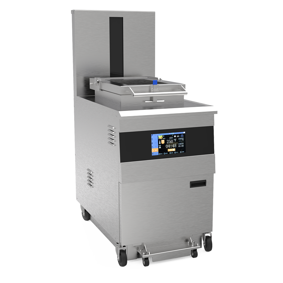 8-head chicken touch screen opening electric fryer CNIX-E2000K