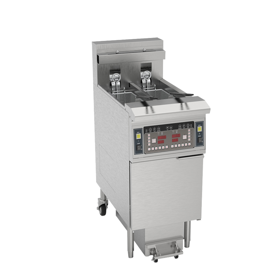 Double-cylinder microcomputer electric fryer OFE-213