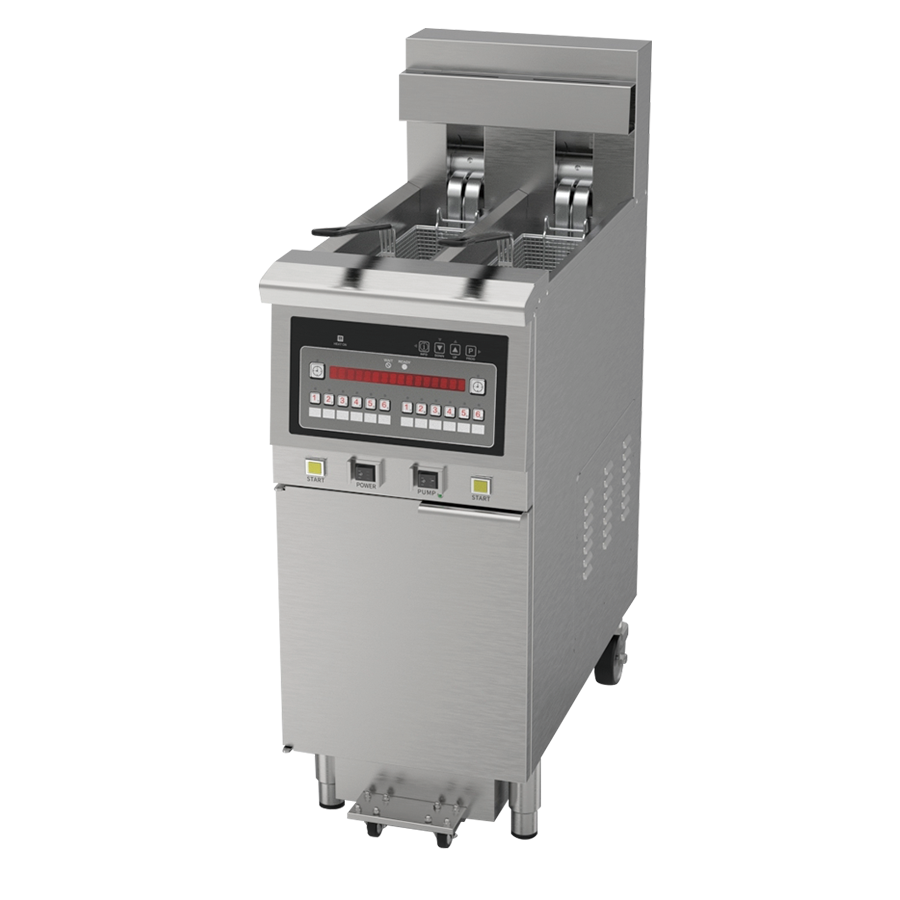 Double-cylinder microcomputer electric fryer OFE-275