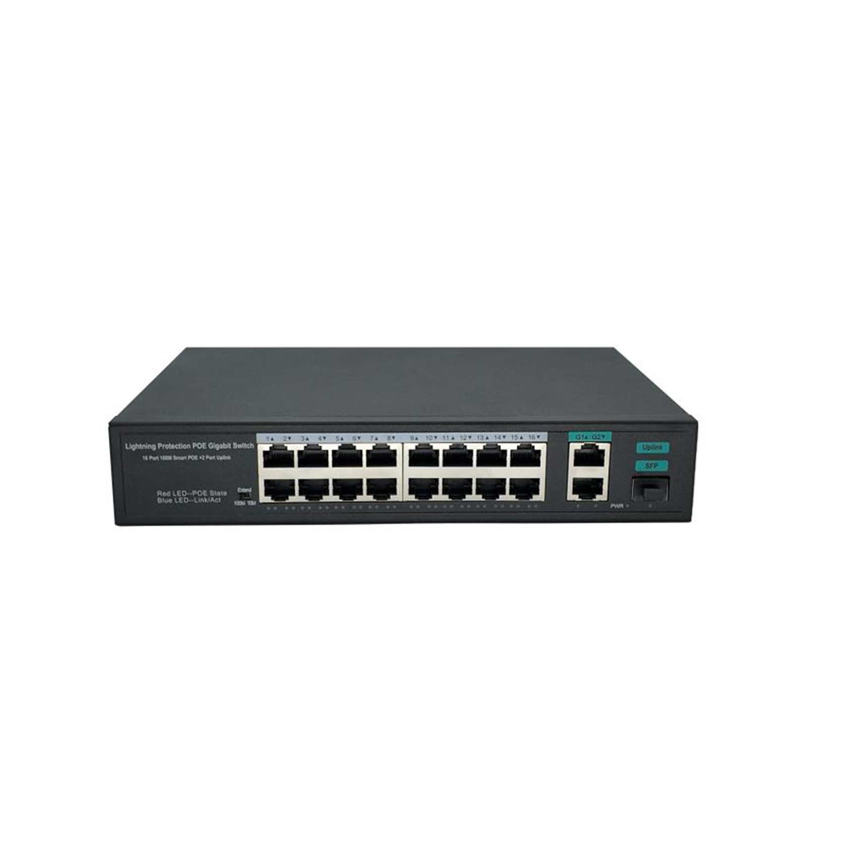 16+2+1SFP Uplink Gigabit POE Switch Parameters