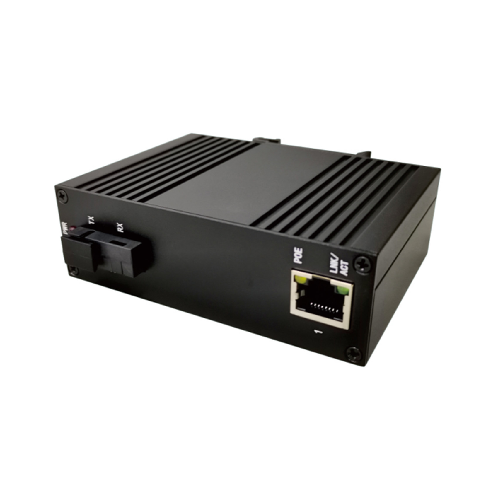 Industrial Grade Gigabit 1 SC 1 RJ45 Switch