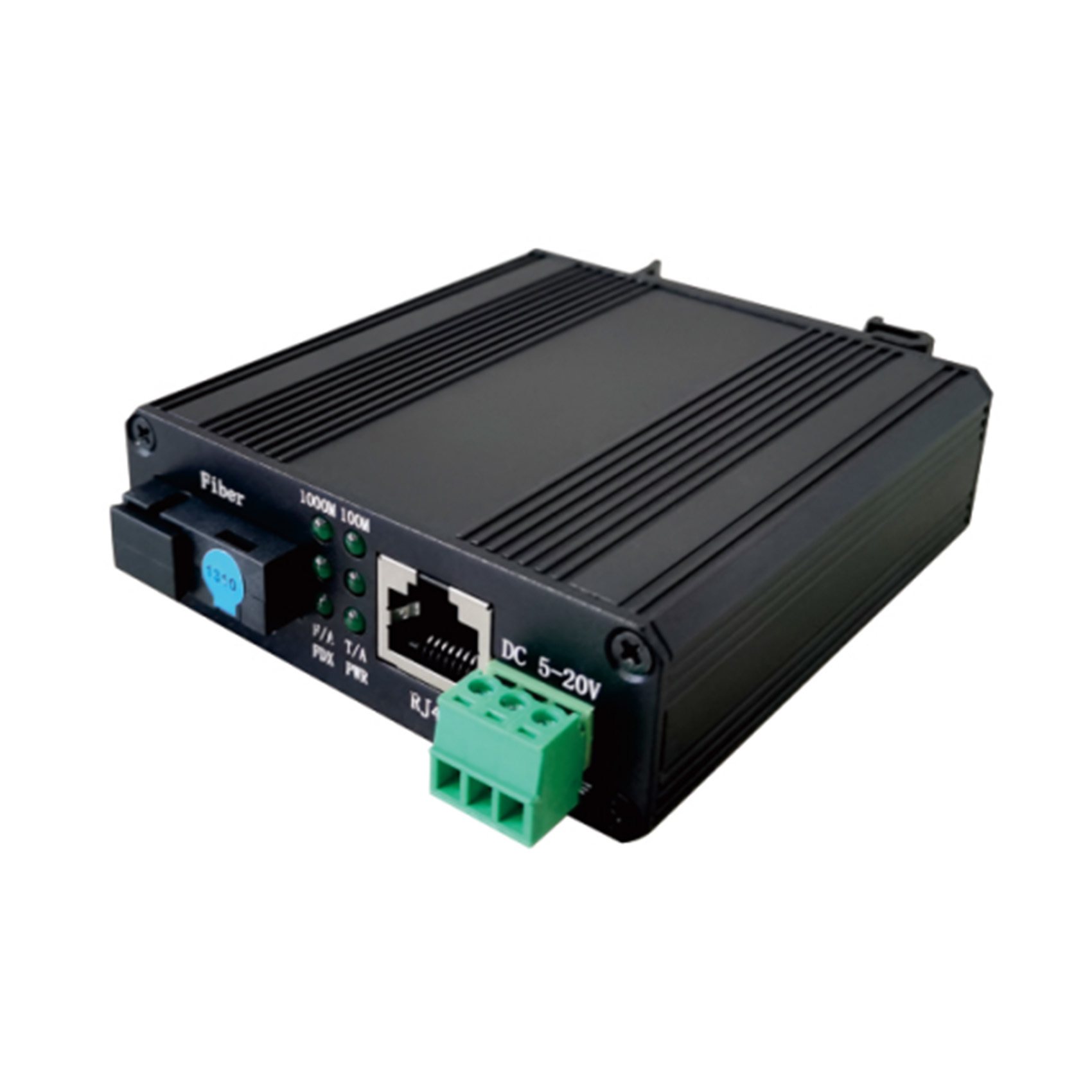 Industrial Grade Gigabit 1 SC 1 RJ45 Switch