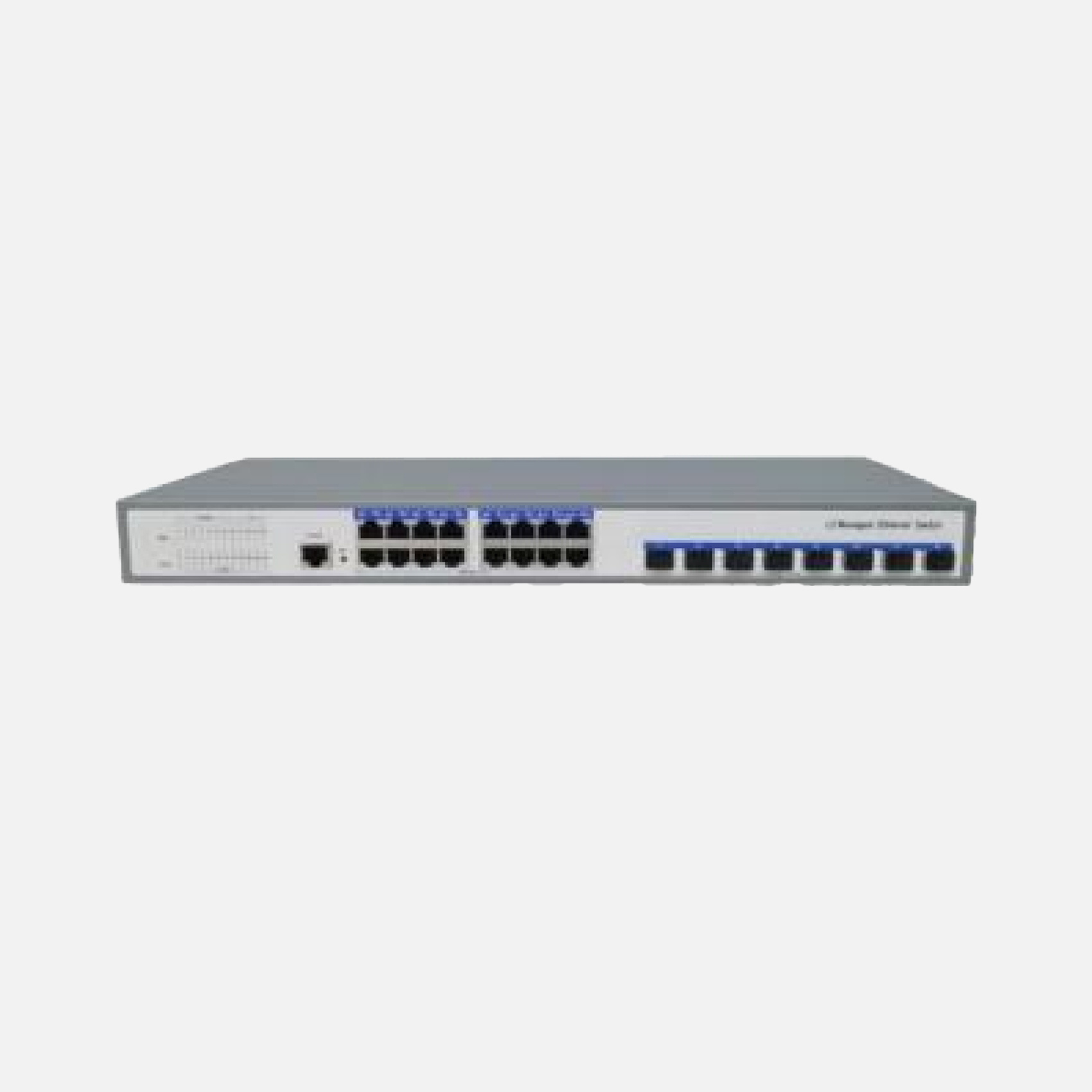 8 SFP Ports 16 RJ45 Ports L2 Managed Switch Parameters
