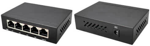 5-port Megabit Ethernet switch product parameters
