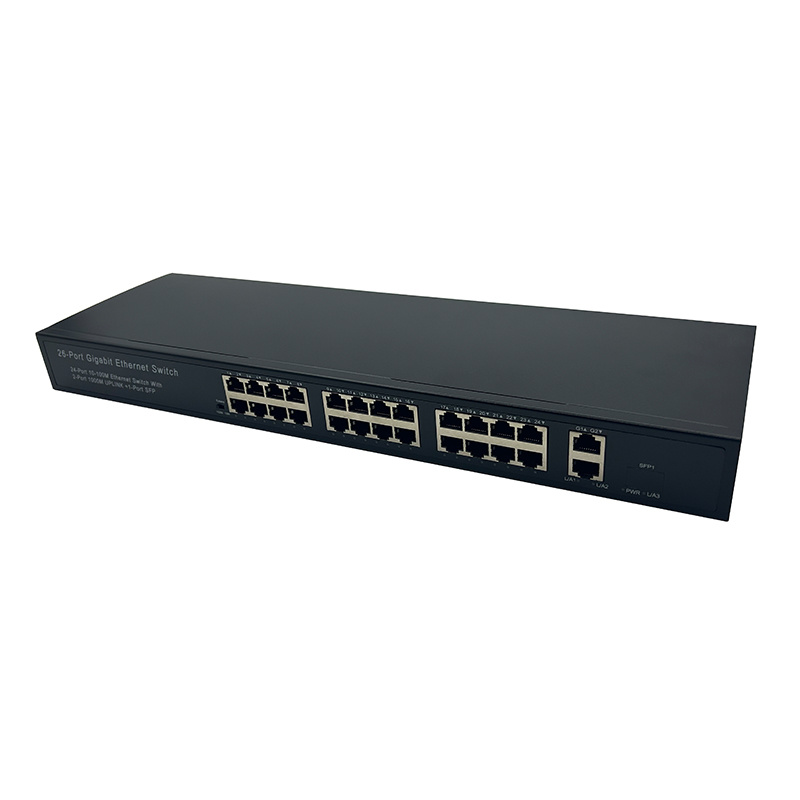 24-портовый мегабитный Ethernet-коммутатор Параметр продукта-Rach