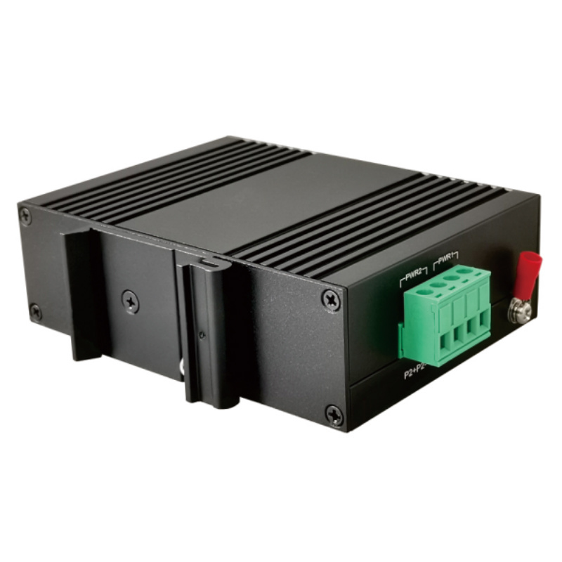 Промышленный конвертер средств массовой информации RJ45 SFP 1 Megabit 1 ранга оптически