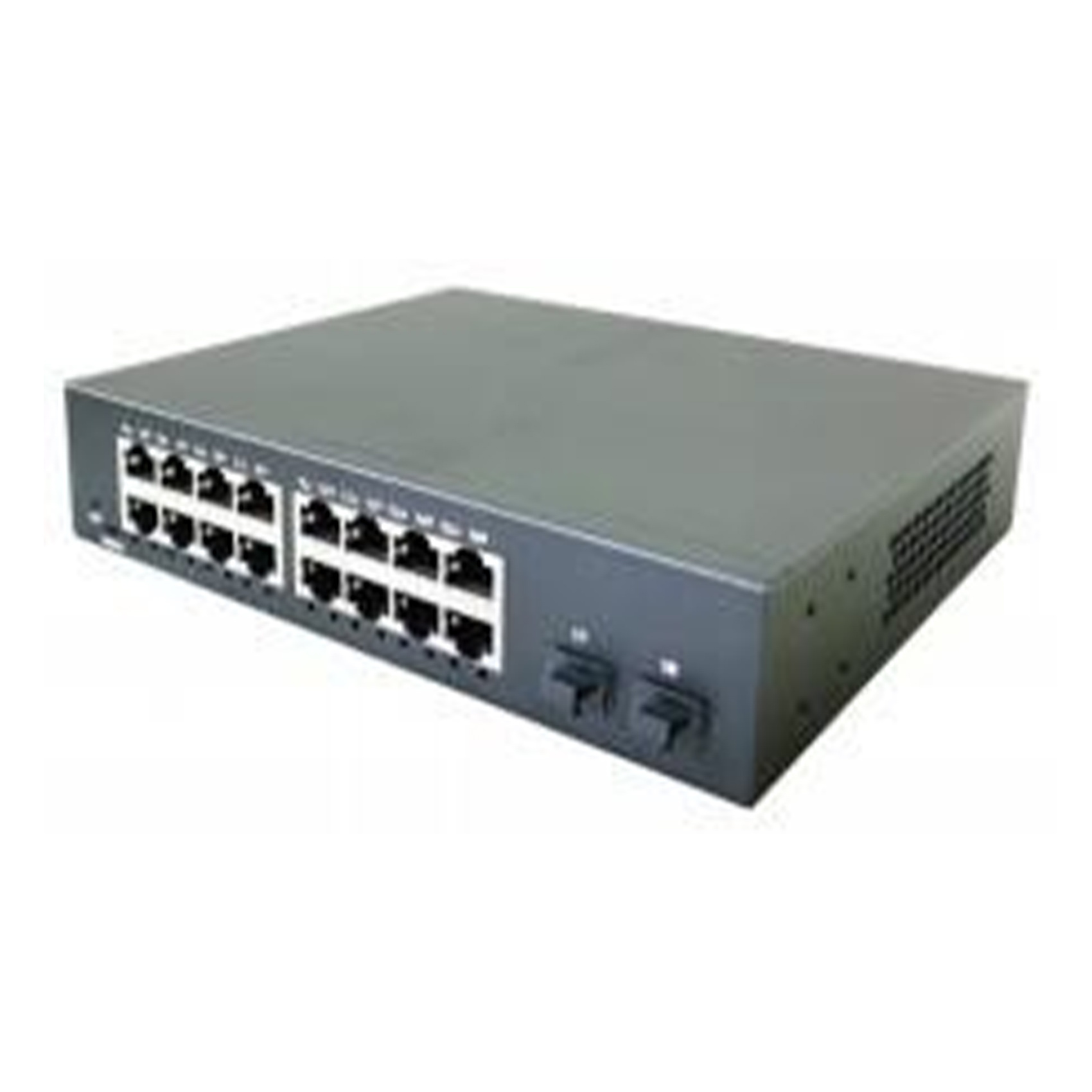Web management  2 optical 16 electrical Gigabit switch parameters