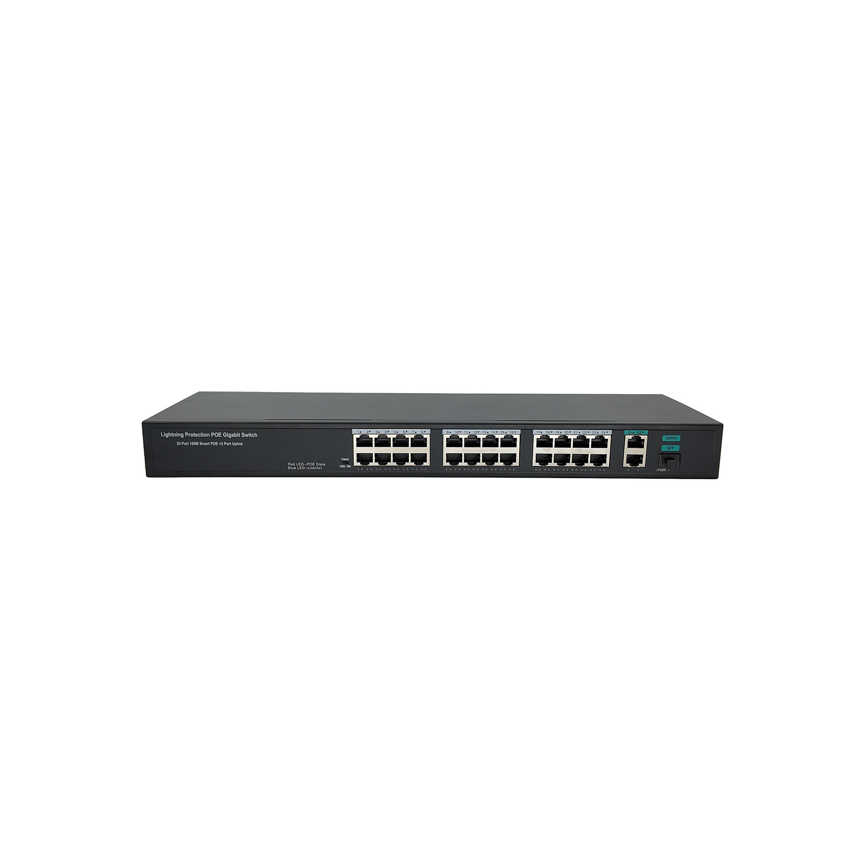 Layer-3 Management POE24+4 SFP Switch Parameter