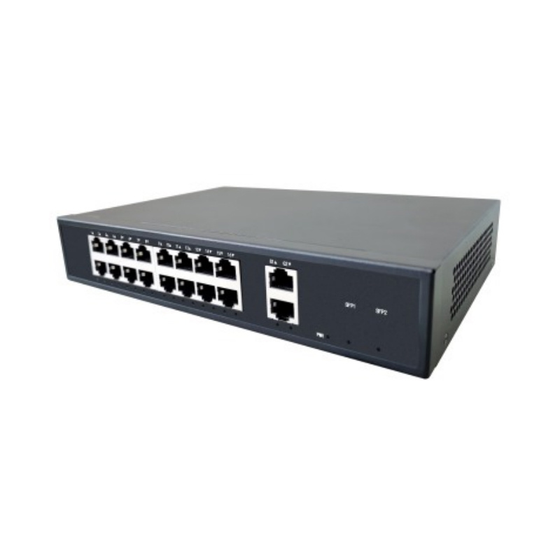 16+2 - port Gigabit Ethernet switch product parameters