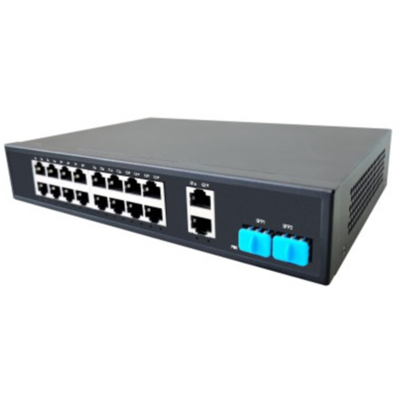 16+2+2-port Gigabit Ethernet switch product parameters