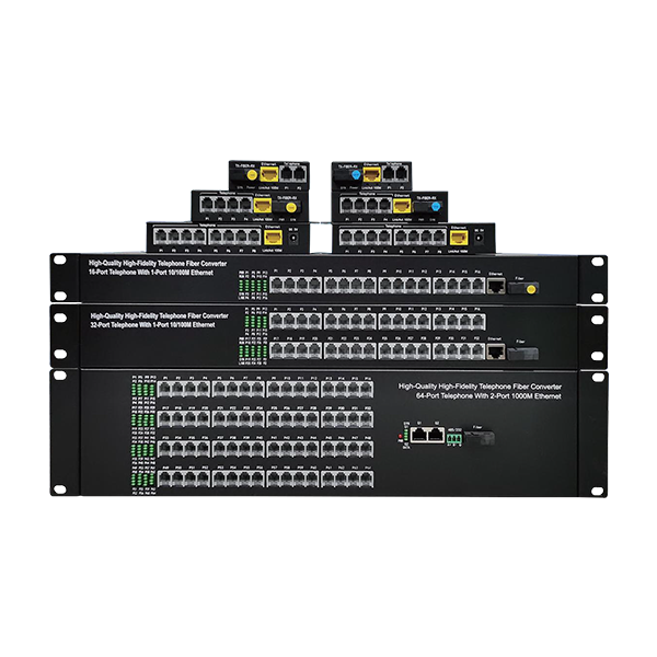Fiber optic telephone
