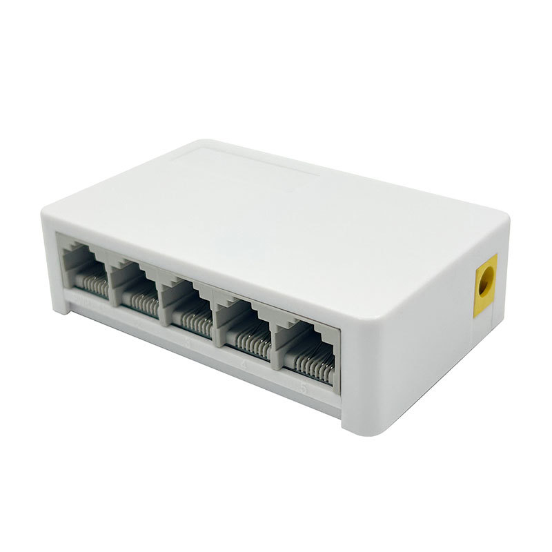 5-port Megabit Ethernet switch product parameters ( plastic shell )