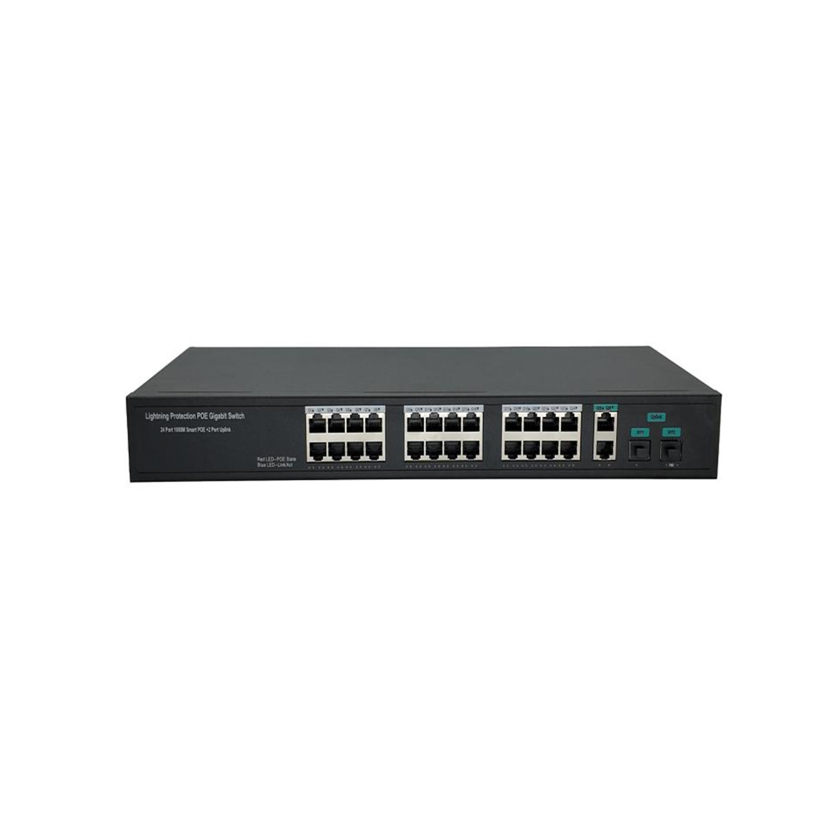 24+2+2 Full Gigabit POE Switch Parameters(400W)