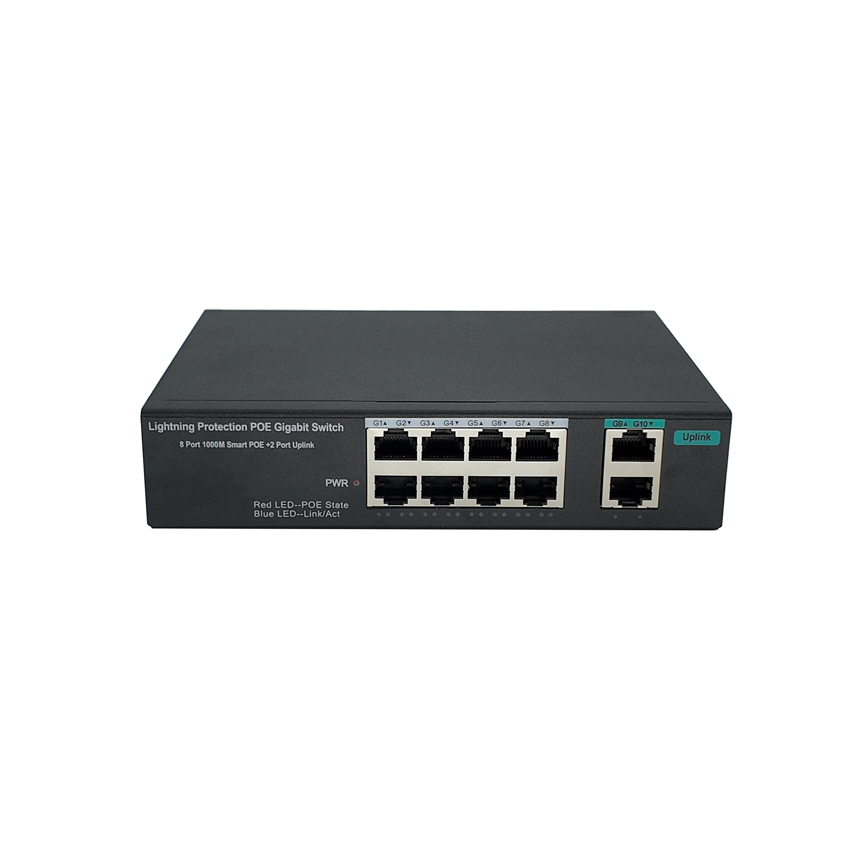 8+2 Full Gigabit POE Switch Parameters