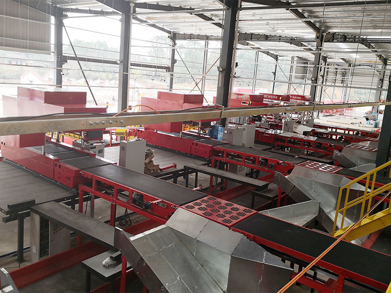 Large-item high-speed swing-arm sorter