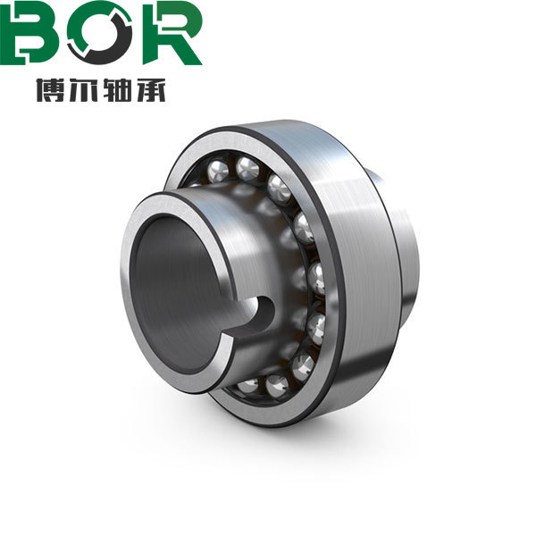 Aligning ball bearings