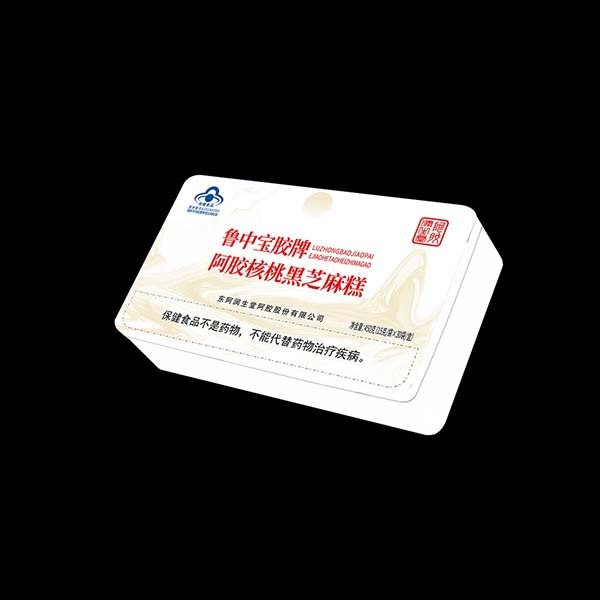 鲁中宝胶牌阿胶核桃黑芝麻糕450g