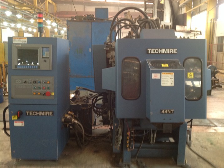 Techmire multi-slide die casting machine - professional production of precision zinc alloy parts